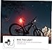 BESPORTBLE 1 Set Rechargeable LED Bike Light Safety Lamp for Night Cycling Dog Walking Easy Charging Durable Frame Light Options