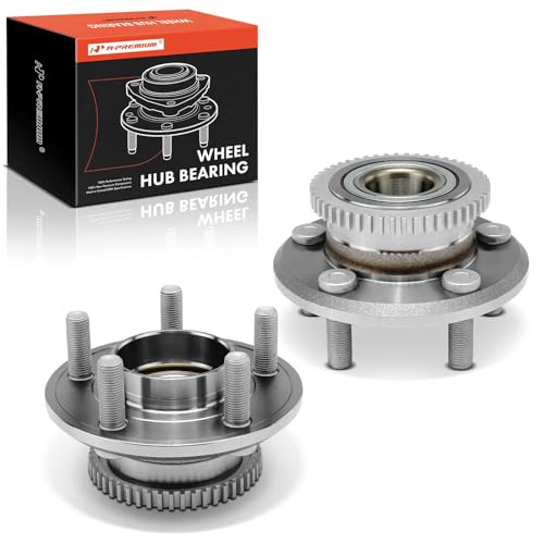 A-Premium 2 x Front Wheel Bearing and Hub Assembly with ABS Ring & 5-Lug by A-Premium - Used condition - US$103.03