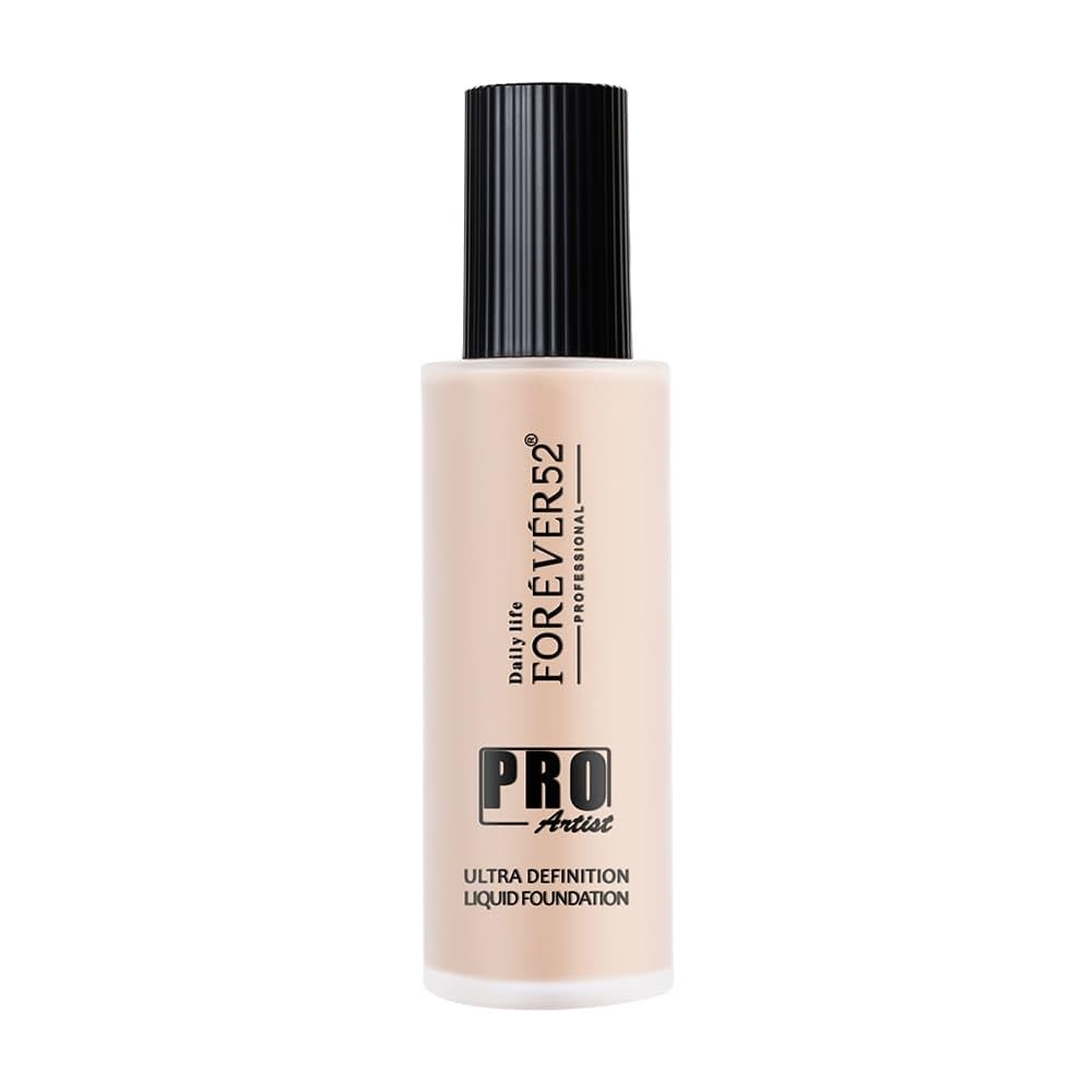 Forever52 Daily Life Pro Artist Ultra Definition Long Lasting Waterproof Full Coverage Matte Fnish Liquid Foundation For Normal Skin(Cheese Cake - 001, 60Ml)