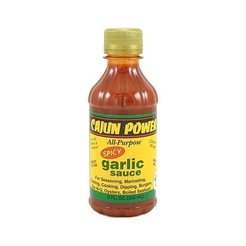 Cajun Power All-Purpose Spicy Garlic Sauce,8 oz.