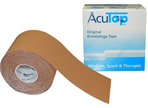 AcuTop Kinesiology Tape für Sport und Medizin in 9 Farben (Beige)