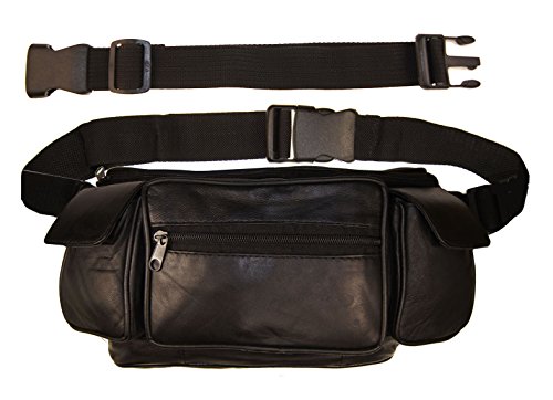 Ag Wallets Organizer Fanny Pack Waist Bag Pouch With 18" Extension #TOP23