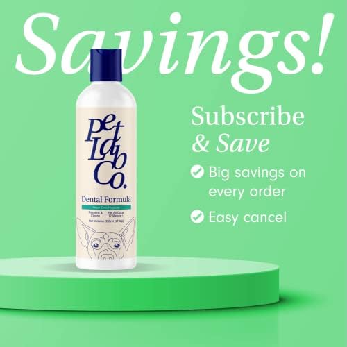 Petlab Co. Dog Dental Formula  Help Keep Breath Fresh, Target Plaque & Tartar Build-Up - Easy To Use - Support Overall Oral Hygiene - Dental Formula For Dogs