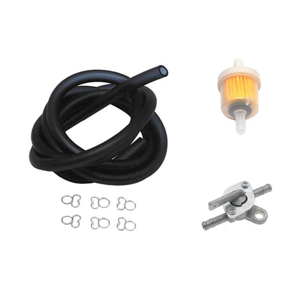 Kit Tubo E Filtro Carburante Per Moto E Auto - 4 Filtri, 2m Tubo, Fascette | Facile Installazione - Foto 11