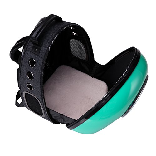 U-pet-Bubble-Pet-Travel-Backpack-Carriers-Green