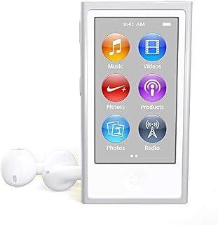 Music Player iPod Nano 7th Generation 16gb Silver Packaged in Plain White Box