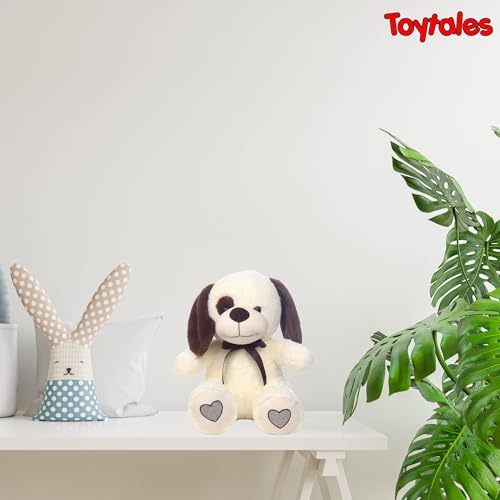Image of TOYTALES Charlie Dog Plush Toy Super Soft Huggable Stuffed Animal for Kids | Cute Puppy Dog Soft Toy for Girls & Boys | Birthday Gift for Toddlers 45cm (Dark Brown)