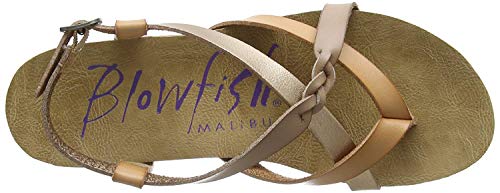 Blowfish Women's Granola Blonde/Pearl Rose Gold/Blush Dyecut (7.5)