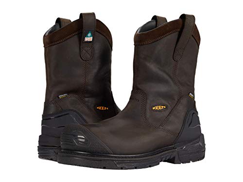 KEEN Utility Men's CSA Philadelphia Wellington High Composite Toe Waterproof Puncture Resistant Pull...
