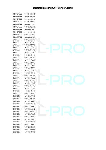 DL-pro Heizung Heizelement Unterhitze 1000W 220/240V für AEG Electrolux Zanussi 357063501/5 3570635015 Backofen Herd
