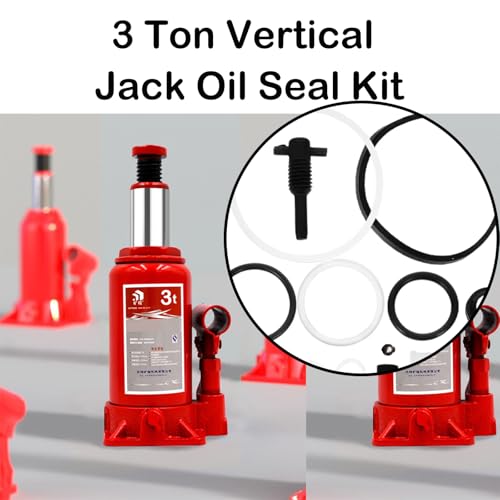 Image of 3 Ton Floor Jack Seal Kit Complete Repair Set, Oil Seal & O-Ring Replacement Kit for Horizontal Hydraulic Jacks
