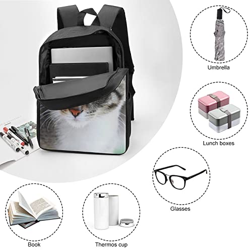 Cartable pour enfants garçons et filles avec motif chat mignon