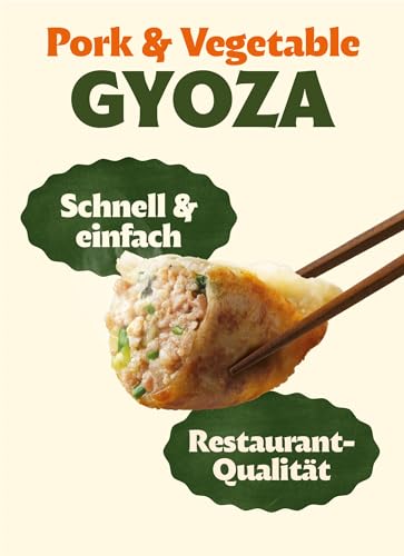 Bibigo Pork and Vegetable Gyozas – Dumplings mit Schwein und Gemüse – Tiefgefroren – 1 x 600 g – Bild 3