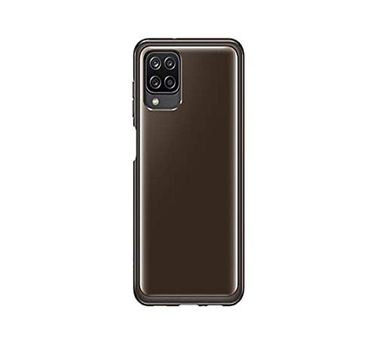 Samsung Galaxy A12 Soft Clear Cover - Official Samsung Case - Black