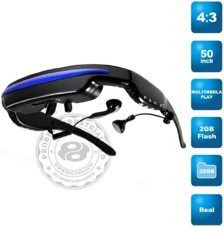 Karlton 2 50 inch Virtual Screen Mobile Theatre Video Glasses