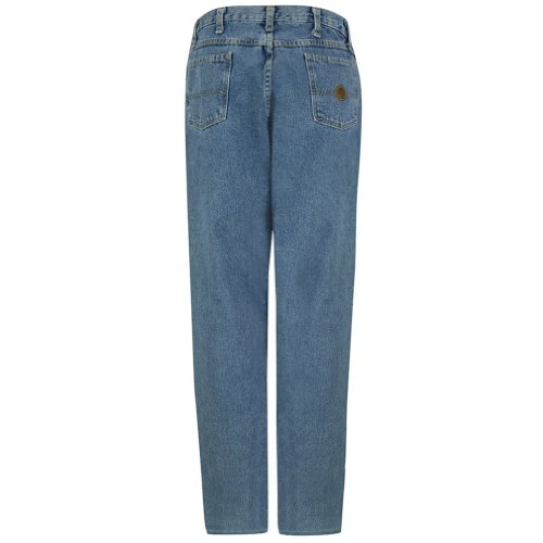 Red Kap PD60 Men's Relaxed Fit Jean Stonewash 42W x Unhemmed2