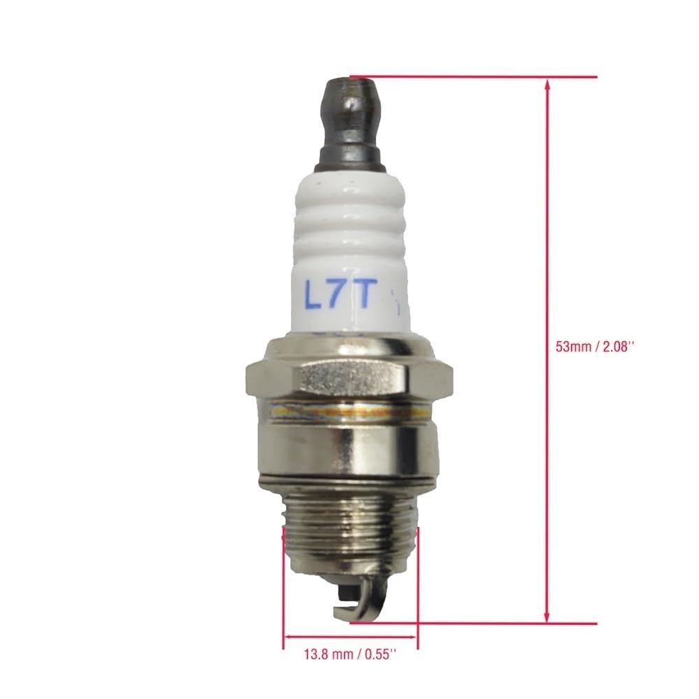 Bougie d'allumage L7T adaptée aux pièces de rechange for tronçonneuse et débroussailleuse