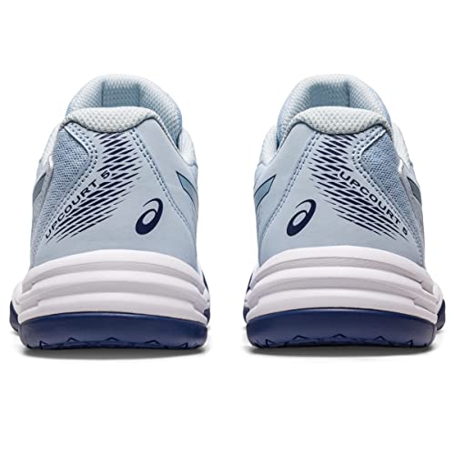 Asics Women's Upcourt 5 Volleyball Shoes, 9, Sky/Indigo Blue #TOP5