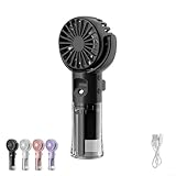 【Ventilateur Portable】Ce Ventilateur de Poche est compact et léger, et est livré avec un cordon pour une portabilité aisée. Il peut être facilement accroché autour du cou ou utilisé comme ventilateur portable. Sa portabilité vous permet de profiter d'une brise fraîche où que vous soyez, idéale pour les activités de plein air, les voyages ou vos trajets quotidiens.