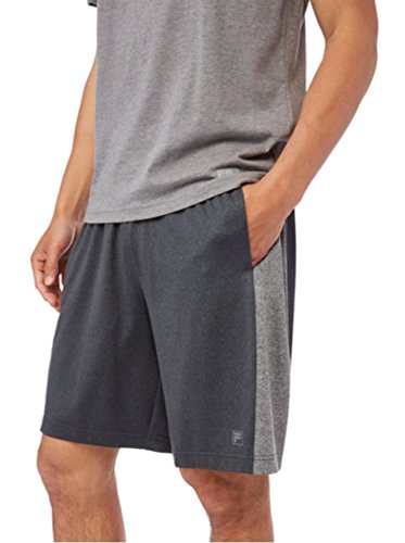 Fila Men's Casual Active Athletic Short (Medium, Black Heather)2