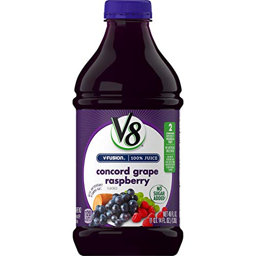 V8 Concord Grape Raspberry, 46 oz. Bottle