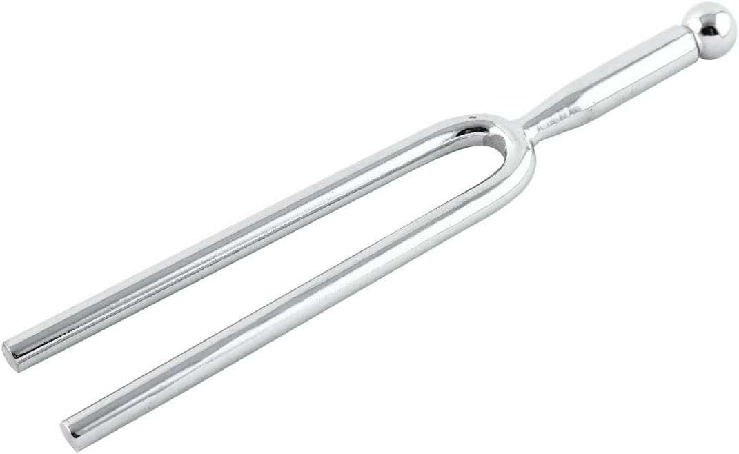 2 Pcs Tuning Fork Set Key of A 440Hz / C 523Hz Tuning Fork for Violin Guitar Piano Tuner Musical Instruments Device