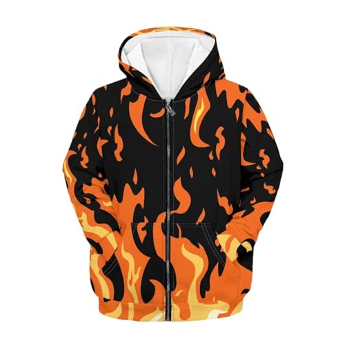 Image of Biyejit Kids Novelty 3D Graphic Printed Hooded Sweatshirt