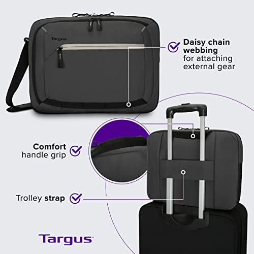 Targus City Fusion Convertible Sling Messenger Bag For 13-14-Inch Laptops, Macbook Air Microsoft Dell Chromebook Lenovo And Hp Laptop Case/Laptop Bag For Men/Women, Grey (Tbm571Gl) #TOP2