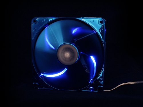 Bgears B-Ice 140Mm Blue Led Fan With Blue Chrome Coating #TOP3