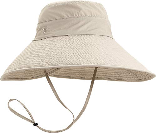 Coolibar Upf 50+ Women's Cyd Travel Beach Hat - Sun Protective (One Size- Sand) #TOP1