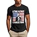 Produktbild EIN wahrer Patriot Charlie Kirk Shirt Ruhe in Frieden Charlie Kirk T-Shirt Kurzarm T-Shirt