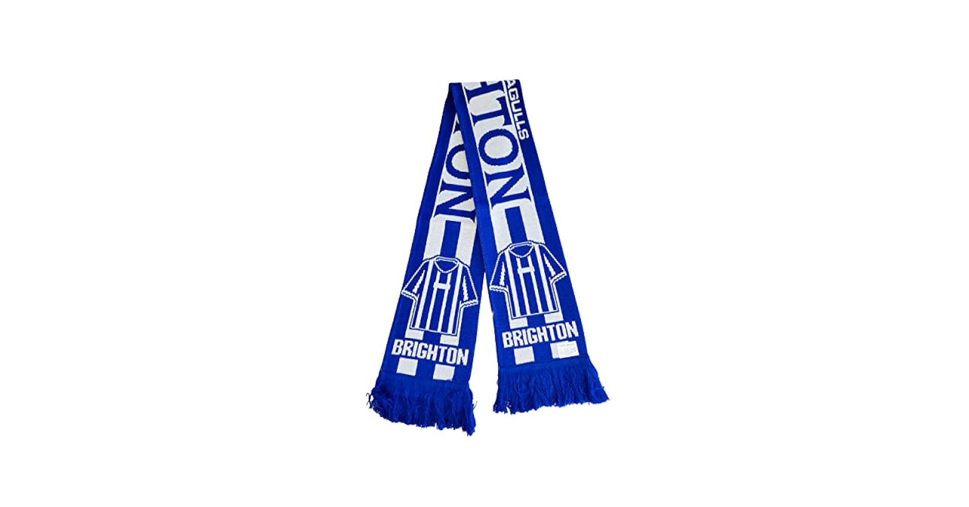 Brighton & Hove Albion サッカースカーフ Amazon.com: Brighton Scarf | Soccer Fan Scarf | Premium