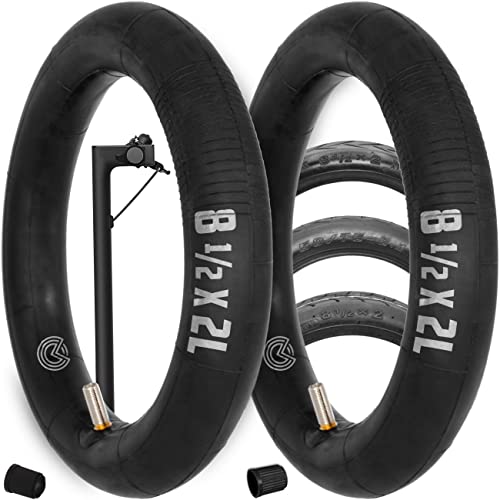 OUXI Gomme Monopattino Elettrico 10 Pollici 1 Ruota 1 Camera d'aria 10 x 2,125 Ruota per Scooter