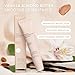 ESW Beauty Vanilla Almond Butter Lip Treatment - Light Caramel Brown Tint with Shea Butter, Vitamin E, Vanilla & Almond for Enhanced Protection & Skin Barrier Support