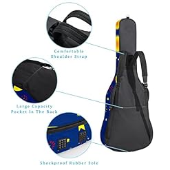 Housse pour guitare acoustique – Motif requin, pieuvre – Crabe – Baleine – Poissons d’hippocampe – 1 cm d’épaisseur… - Les Beatles, Paul McCartney, John Lennon, RIngo Starr, George Harrison Housse pour guitare acoustique - Motif requin, pieuvre - Crabe - Baleine - Poissons d'hippocampe - 1 cm d'épaisseur… – Image 3