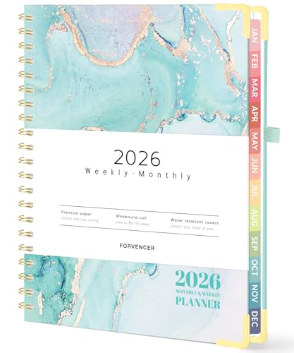 Forvencer 2026 Planner, Hardcover Calendar Planner...
