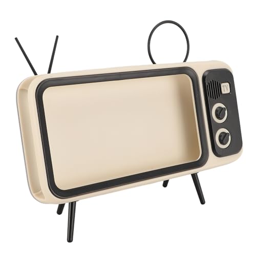 Soporte para Teléfono Móvil de Escritorio TV Retro Omquot para Entusiastas del Vídeo