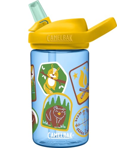 Image of CamelBak Eddy+ Kids Bite Valve Straw Tritan Renew Water Bottle | Kids, with Tritan Renew
