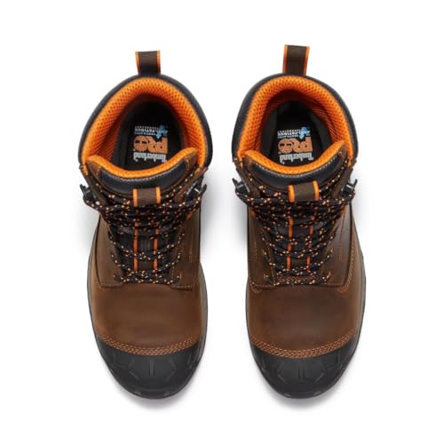 Timberland PRO Men's Boondock Ultralight 8 Inch Composite Safety Toe Insulated Waterproof Industrial Work Boot 5