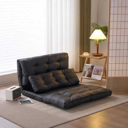 フェイクレザーブラック◆幅120cm3wayソファベッド セミダブル2人掛け 楽天市場】ソファベッド 幅120cm 2人掛け 二人掛け セミダブル