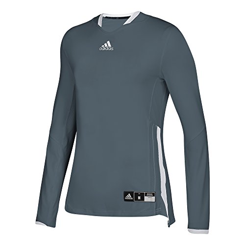 adidas Blue Chip Long Sleeve Jersey M Onix-White