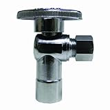 Watts LFPBQT-310 Quarter Turn Angle Valve, 1/2-Inch SWT by 3/8-Inch COMP