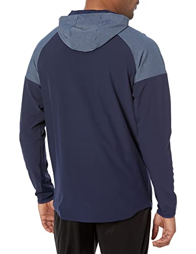 Image of Rawlings | Men's Colorsync Long Sleeve Hooded Jacket | Athletic Training Apparel | Adult Sizes | Multiple Colors