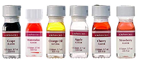 LorAnn Super-Strength Pack #2 6 Fruity Flavors in dram bottles