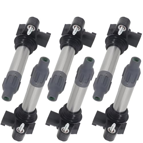 �G���W���_�΃R�C�� Compatible With For Impala 2012-2019 For Equinox 2010-2012 �ԗp�C�O�j�b�V�����R�C���p�b�N 12618542 �ƌ݊�������(6pcs)