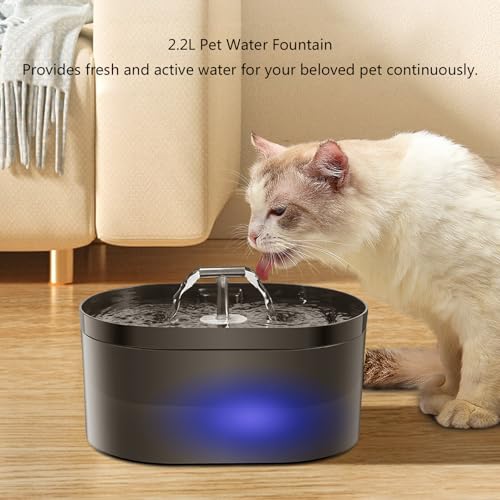 Dispensador de Agua para Mascotas 2.2L en T miniatura 2