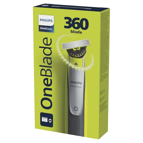 Philips OneBlade QP2734/20 Tondeuse à barbe électrique avec lame 360