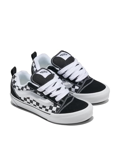 Image of Vans Kids' Knu Skool Shoe - '90s Retro Puffy Fashion Sneakers for Boys & Girls