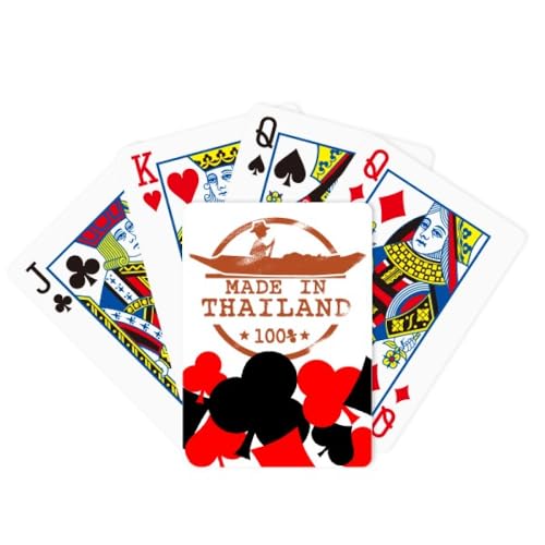 DIYthinker Thailand Kayaking Illustration Poker Card