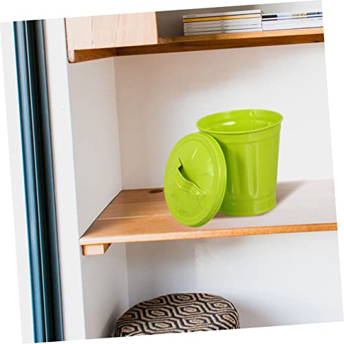 Mini caneca de basura con tapa Mobestech para cocina y oficina miniatura 3